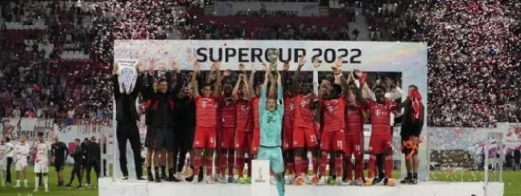 Die Bayern gewinnen den deutschen Superpokal