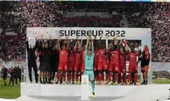 Die Bayern gewinnen den deutschen Superpokal