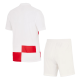 Günstige Fußball Trikotsatz Kroatien Kinder Heimtrikot Euro 2024 Kurzarm