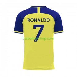 Günstige Fußball Trikotsatz Al-Nassr Ronaldo 7 Herren Heimtrikot 2022-2023 Kurzarm