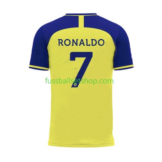 Günstige Fußball Trikotsatz Al-Nassr Ronaldo 7 Herren Heimtrikot 2022-2023 Kurzarm