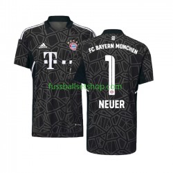 Günstige Fußball Trikotsatz FC Bayern München Manuel Neuer 1 Torwart Herren Auswärtstrikot 2022-2023 Kurzarm