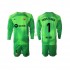 Günstige Fußball Trikotsatz FC Barcelona Ter Stegen 1 Torwart Kinder Heimtrikot 2022-2023 Langarm