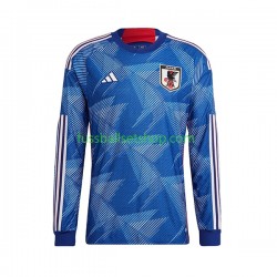 Günstige Fußball Trikotsatz Japan Herren Heimtrikot World Cup 2022 Langarm