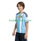 Günstige Fußball Trikotsatz Argentinien Kinder Heimtrikot World Cup 2026 Kurzarm