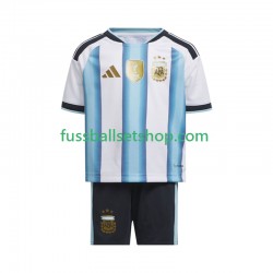 Günstige Fußball Trikotsatz Argentinien Kinder Heimtrikot World Cup 2026 Kurzarm