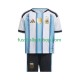 Günstige Fußball Trikotsatz Argentinien Kinder Heimtrikot World Cup 2026 Kurzarm