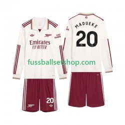 Günstige Fußball Trikotsatz Arsenal Madueke 20 Kinder Ausweichtrikot 2025-2026 Langarm