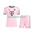 Günstige Fußball Trikotsatz FC Bayern München UCL Torwart Kinder Ausweichtrikot 2025-2026 Kurzarm