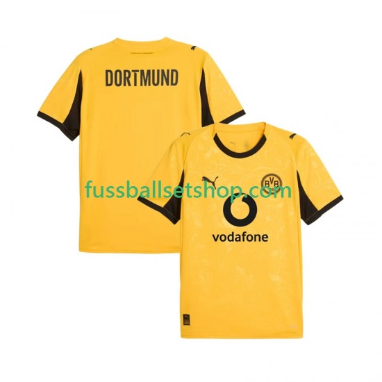 Günstige Fußball Trikotsatz Borussia Dortmund Cup Herren Heimtrikot 2025-2026 Kurzarm