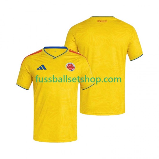 Günstige Fußball Trikotsatz Kolumbien Herren Heimtrikot World Cup 2026 Kurzarm