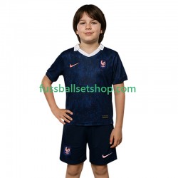 Günstige Fußball Trikotsatz Frankreich Kinder Heimtrikot 2025 Kurzarm