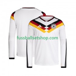 Günstige Fußball Trikotsatz Deutschland Herren Heimtrikot World Cup 2026 Langarm