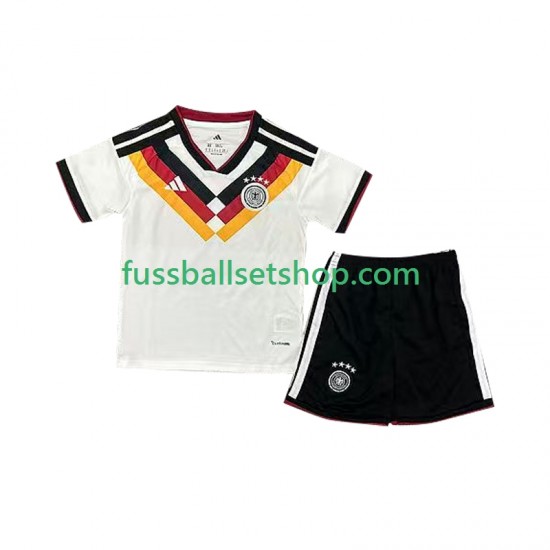 Günstige Fußball Trikotsatz Deutschland Kinder Heimtrikot World Cup 2026 Kurzarm