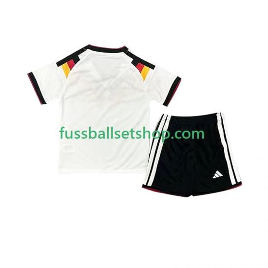 Günstige Fußball Trikotsatz Deutschland Kinder Heimtrikot World Cup 2026 Kurzarm