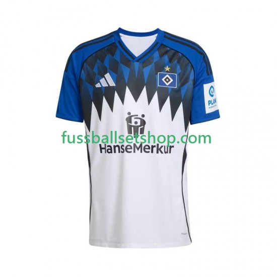 Günstige Fußball Trikotsatz Hamburger SV Herren Heimtrikot 2025-2026 Kurzarm