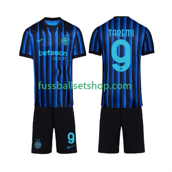 Günstige Fußball Trikotsatz Inter Mailand Marcus Thuram 9 Kinder Heimtrikot 2025-2026 Kurzarm