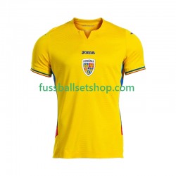 Günstige Fußball Trikotsatz Rumänien Herren Heimtrikot 2025 Kurzarm