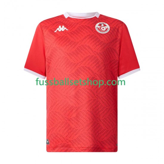 Günstige Fußball Trikotsatz Tunesien Herren Heimtrikot 2025 Kurzarm