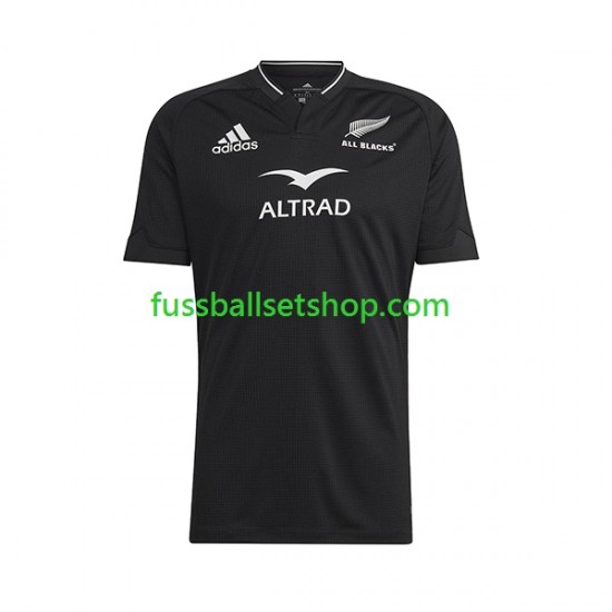 Günstige Rugby Trikotsatz ALL BLACKS Herren Heimtrikot 2023 Kurzarm