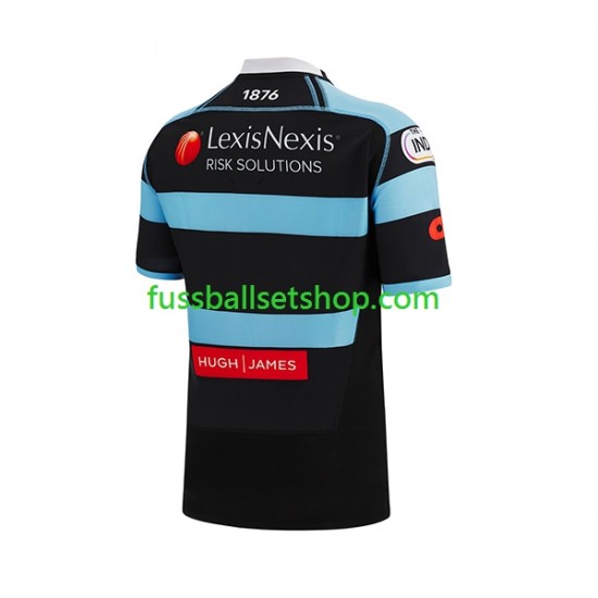 Günstige Rugby Trikotsatz Cardiff Blues Herren Heimtrikot 2023 Kurzarm