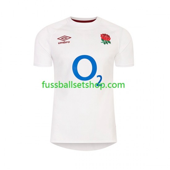 Günstige Rugby Trikotsatz England Herren Heimtrikot 2024 Kurzarm