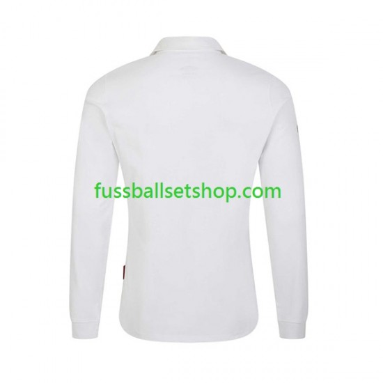 Günstige Rugby Trikotsatz England Herren Heimtrikot RWC 2023 Langarm