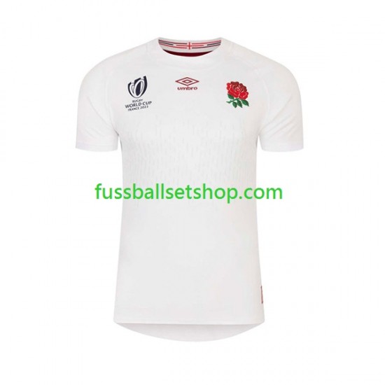 Günstige Rugby Trikotsatz England Herren Heimtrikot RWC 2023 Kurzarm