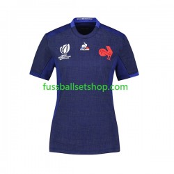 Günstige Rugby Trikotsatz Frankreich Frauen Heimtrikot RWC 2023 Kurzarm
