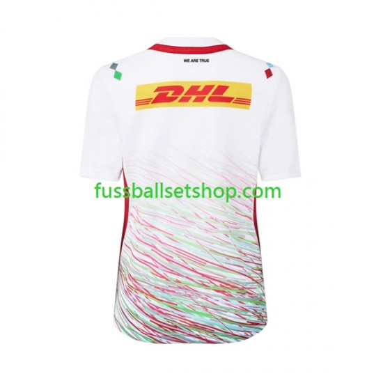 Günstige Rugby Trikotsatz Harlequins Herren Auswärtstrikot 2024 Kurzarm