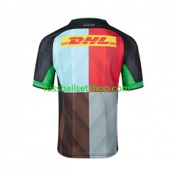 Günstige Rugby Trikotsatz Harlequins Herren Heimtrikot 2024 Kurzarm