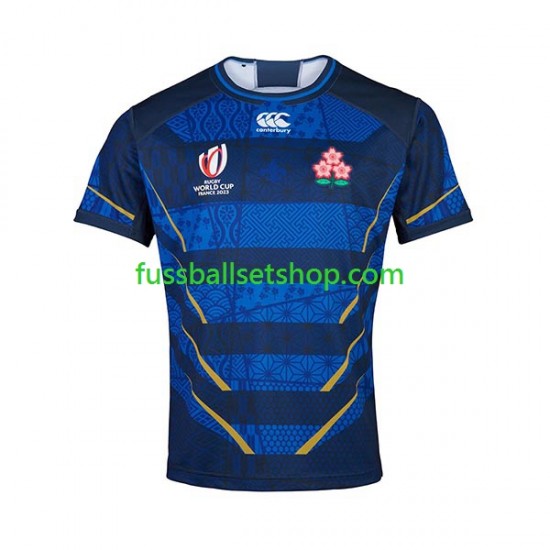 Günstige Rugby Trikotsatz Japan Herren Auswärtstrikot RWC 2023 Kurzarm