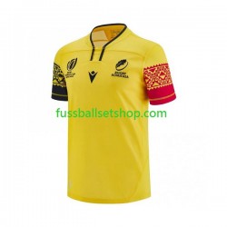 Günstige Rugby Trikotsatz ROUMANIE Herren Heimtrikot RWC 2023 Kurzarm