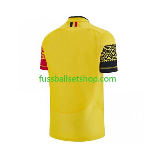 Günstige Rugby Trikotsatz ROUMANIE Herren Heimtrikot RWC 2023 Kurzarm