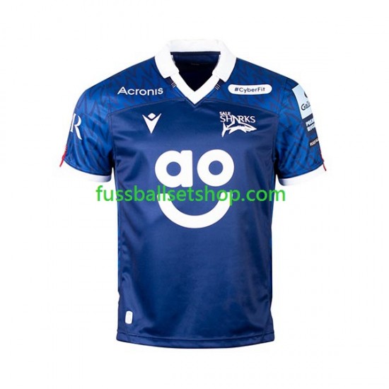 Günstige Rugby Trikotsatz Sale Sharks Herren Heimtrikot 2023 Kurzarm