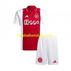 Günstige Fußball Trikotsatz Ajax Amsterdam Kinder Heimtrikot 2024-2025 Kurzarm
