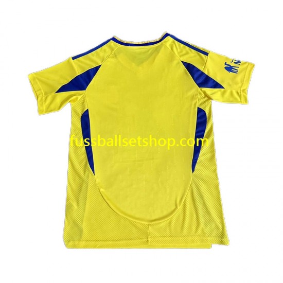 Günstige Fußball Trikotsatz Al Nassr Herren Heimtrikot 2024-2025 Kurzarm