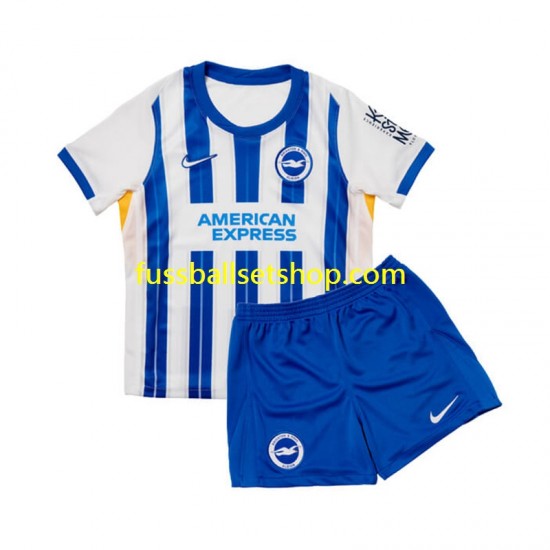 Günstige Fußball Trikotsatz Brighton Hove Albion Kinder Heimtrikot 2024-2025 Kurzarm