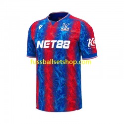 Günstige Fußball Trikotsatz Crystal Palace Herren Heimtrikot 2024-2025 Kurzarm