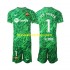 Günstige Fußball Trikotsatz FC Barcelona Ter Stegen 1 Torwart Kinder Heimtrikot 2024-2025 Kurzarm