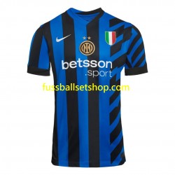 Günstige Fußball Trikotsatz Inter Mailand Herren Heimtrikot 2024-2025 Kurzarm