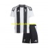 Günstige Fußball Trikotsatz Juventus Turin Kinder Heimtrikot 2024-2025 Kurzarm