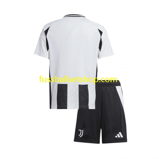 Günstige Fußball Trikotsatz Juventus Turin Kinder Heimtrikot 2024-2025 Kurzarm