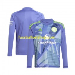 Günstige Fußball Trikotsatz Manchester United Torwart Herren Heimtrikot 2024-2025 Langarm