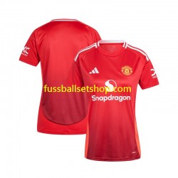 Günstige Fußball Trikotsatz Manchester United Frauen Heimtrikot 2024-2025 Kurzarm