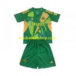 Günstige Fußball Trikotsatz Newcastle United Torwart Kinder Heimtrikot 2024-2025 Kurzarm