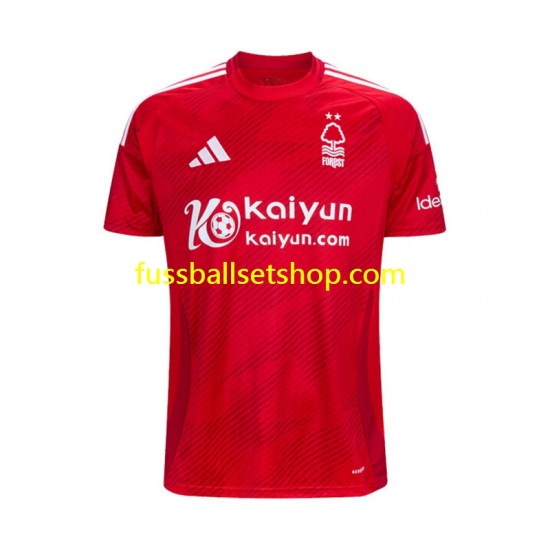 Günstige Fußball Trikotsatz Nottingham Forest Herren Heimtrikot 2024-2025 Kurzarm