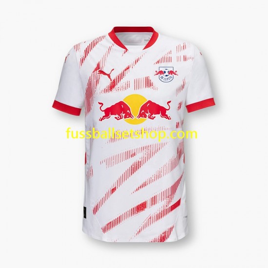 Günstige Fußball Trikotsatz RB Leipzig Herren Heimtrikot 2024-2025 Kurzarm