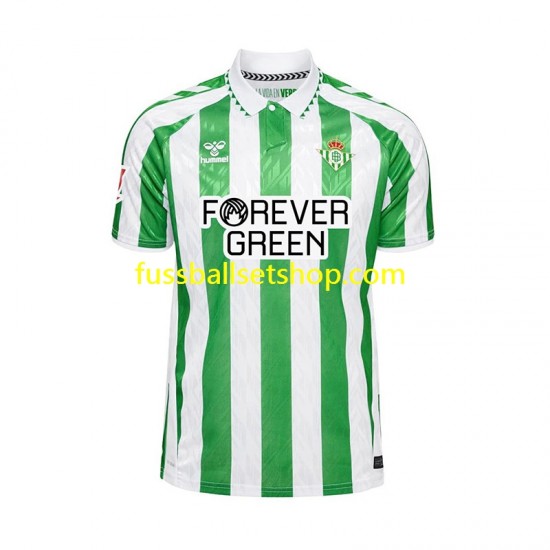 Günstige Fußball Trikotsatz Betis Sevilla Herren Heimtrikot 2024-2025 Kurzarm