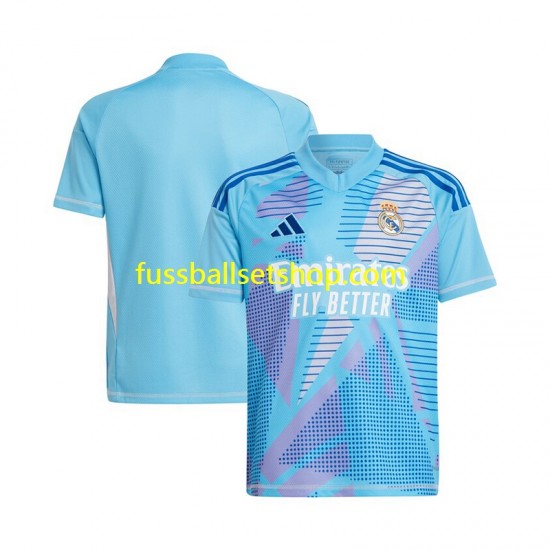 Günstige Fußball Trikotsatz Real Madrid Torwart Herren Heimtrikot 2024-2025 Kurzarm